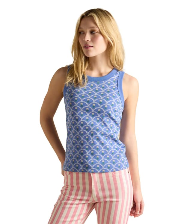 Women's Joules Harbour Jersey Vest - Blue