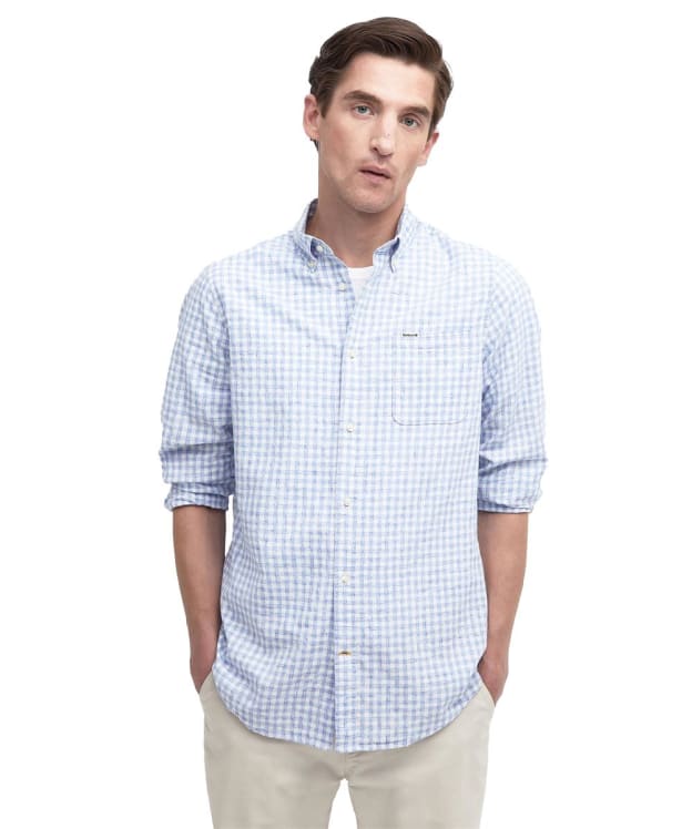 Men's Barbour Kanehill Tailored Fit Shirt - Sky