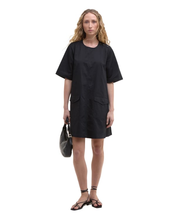 Women's Barbour Luna Mini Dress - Black