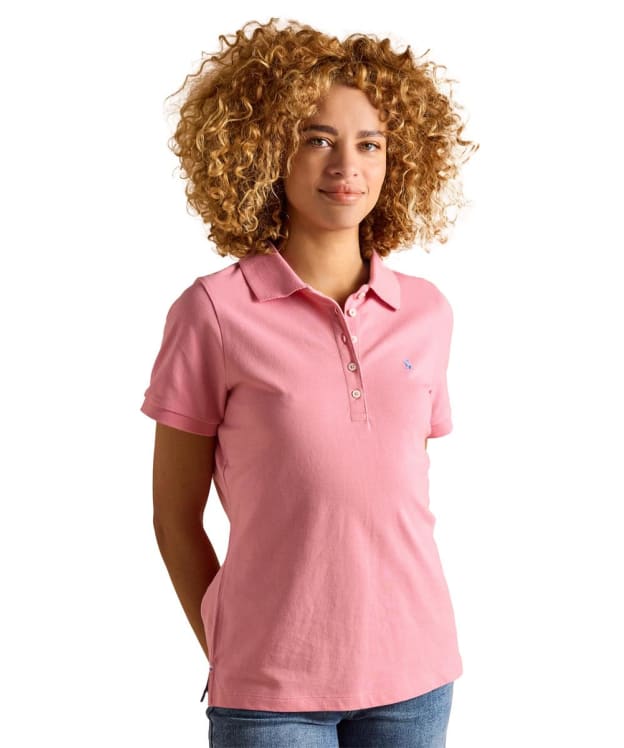 Women's Joules Woody Polo Shirt - Pink