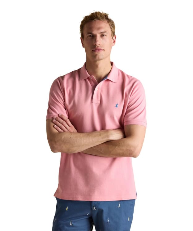 Men's Joules Woody Polo Shirt - Pale Pink