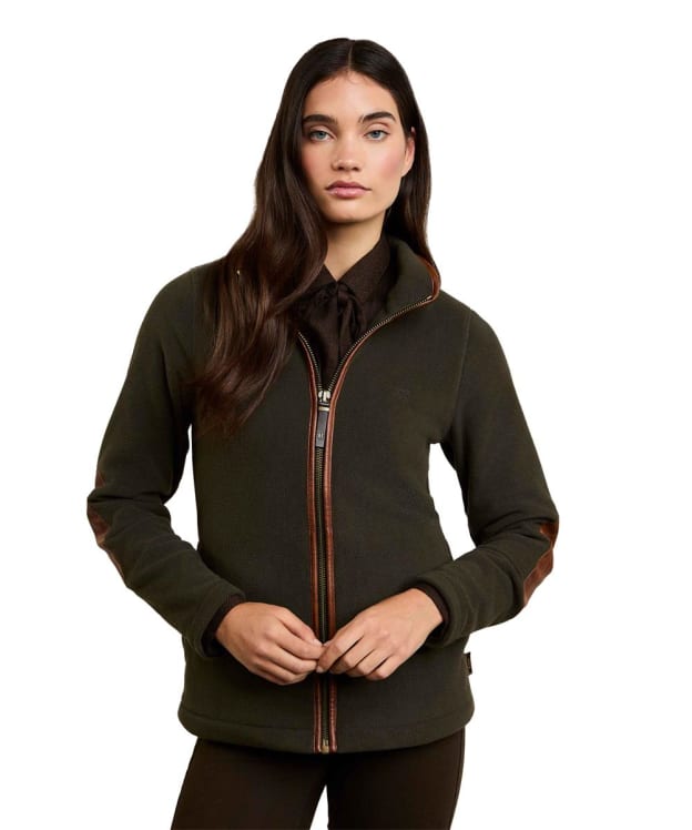 Women's Holland Cooper Country Fleece Jacket - Khaki