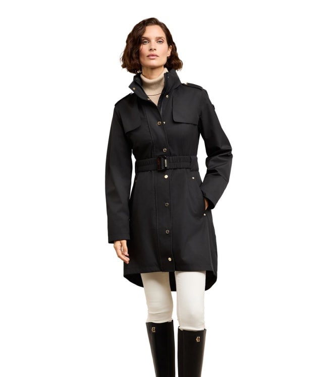 Women's Holland Cooper Rosedale Waterproof Parka - Black
