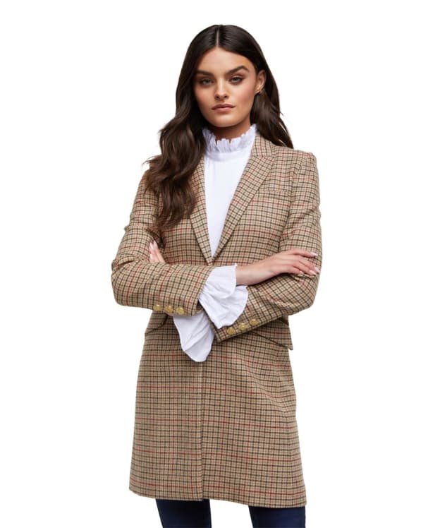 Women's Holland Cooper Highgrove Tweed Coat - Charlton Tweed