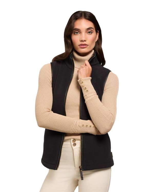 Women's Holland Cooper Country Fleece Gilet - Black