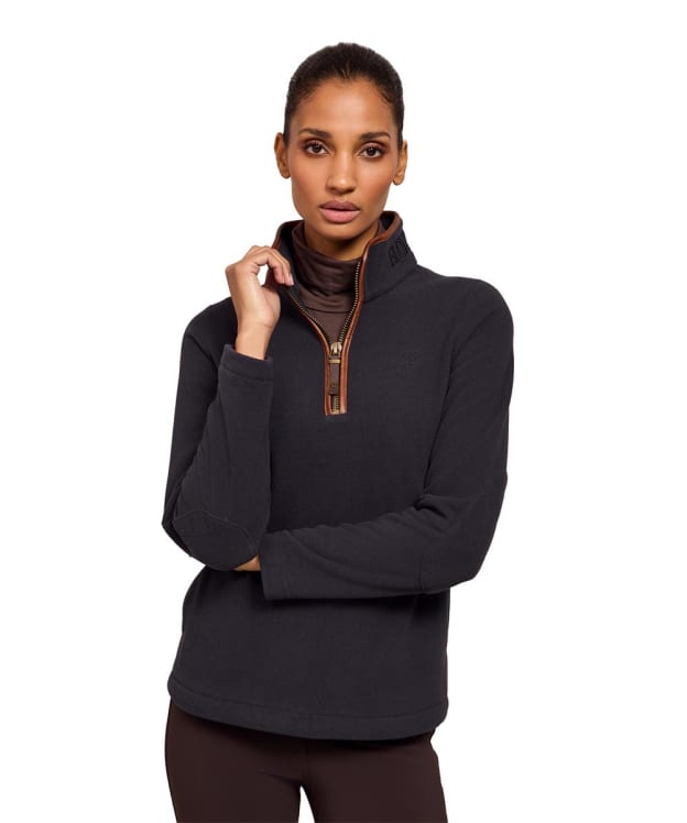 Women’s Holland Cooper Country Fleece Half Zip - Ink Navy