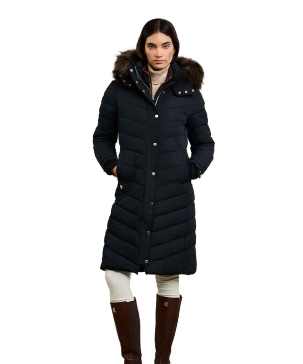 Women's Holland Cooper Chamonix Quilted Coat - Ink Navy