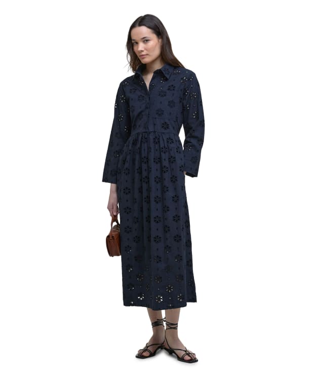 Women's Barbour Melissa Midi Dress - Navy