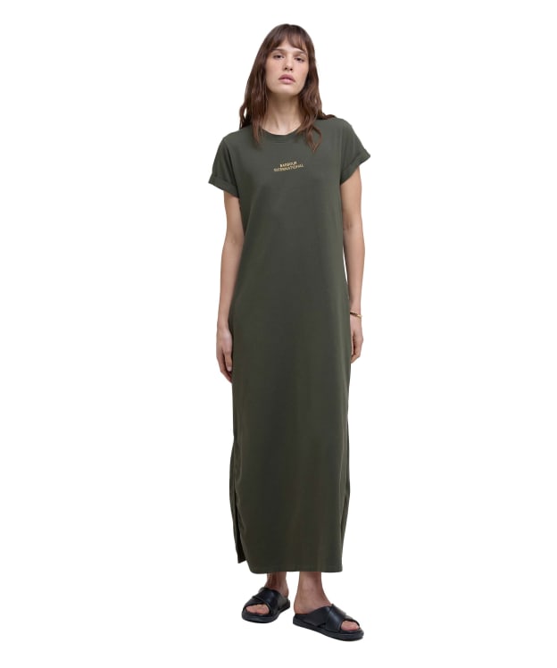 Women's Barbour International Palma Maxi Dress - Envy