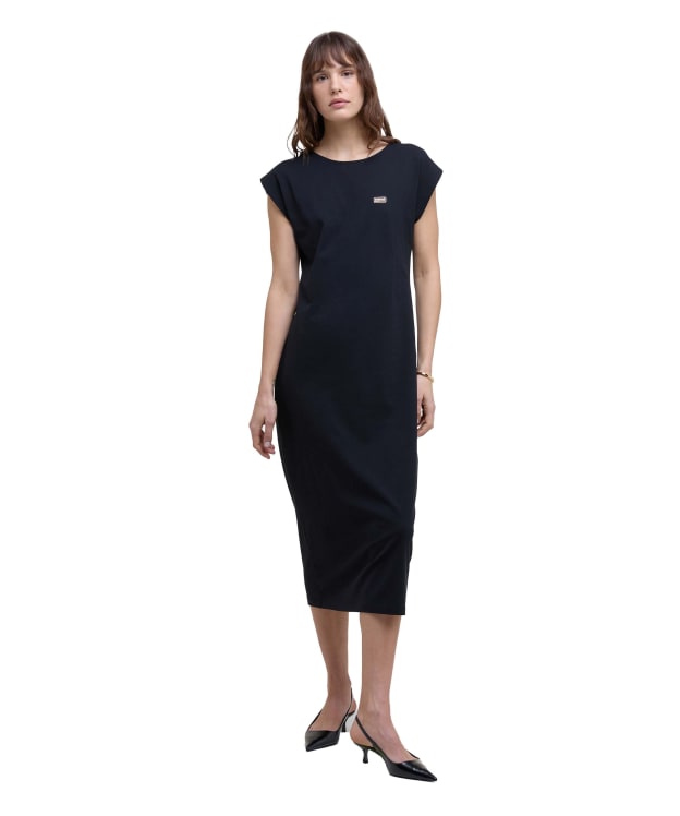 Women's Barbour International Natalia Maxi Dress - Black