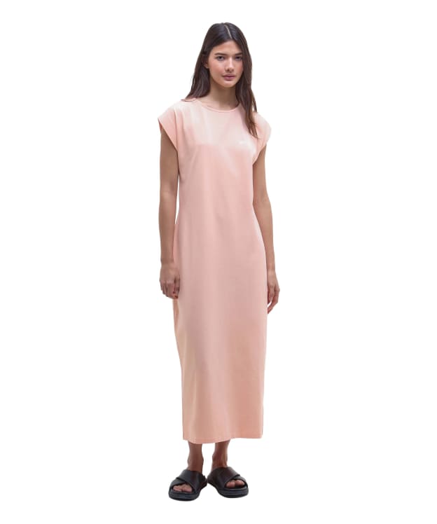 Women's Barbour International Natalia Maxi Dress - Peach Parfait