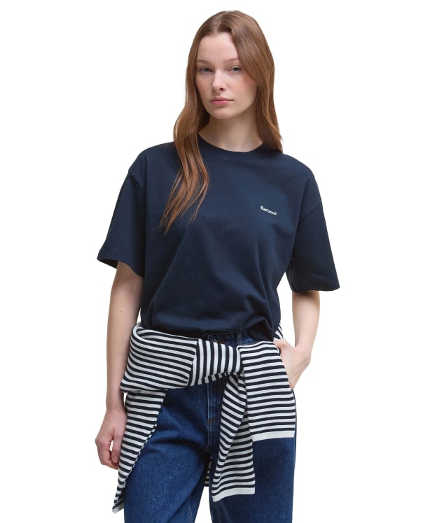 Women's Barbour Jema Top - Navy
