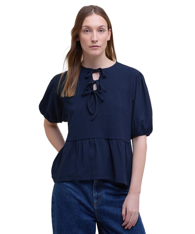 Women's Barbour Louise Top - Navy