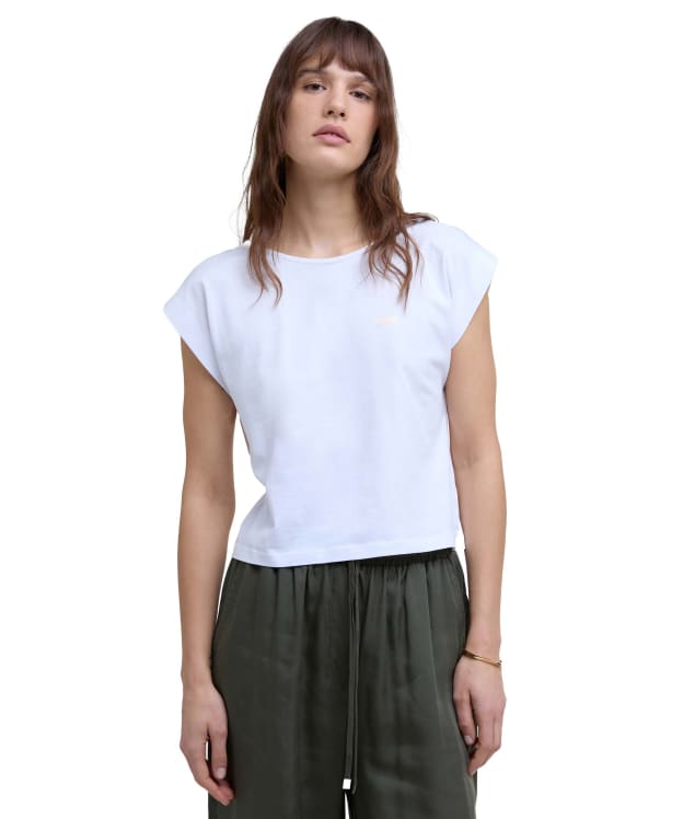 Women's Barbour International Natalia Top - White