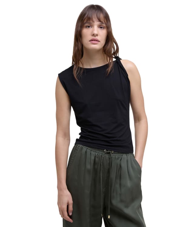 Women's Barbour International Felicity Top - Black
