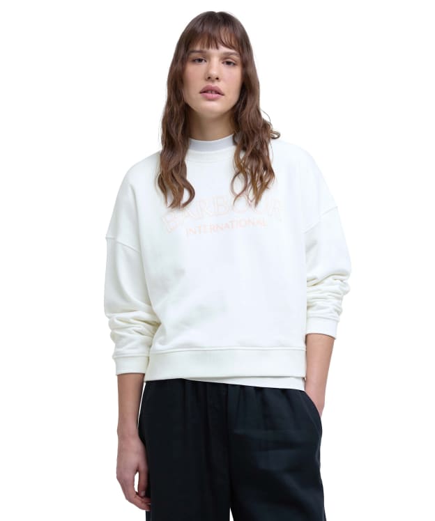 Women's Barbour International Cali Sweatshirt - Neutral