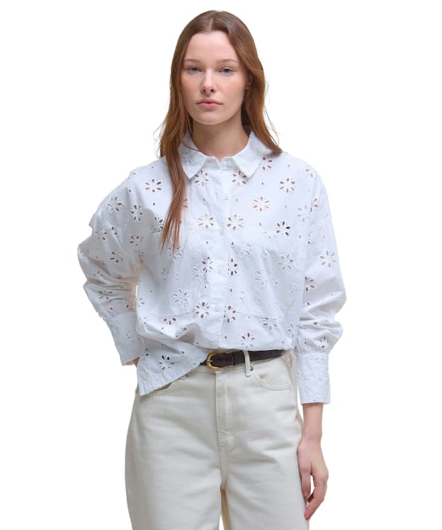 Women's Barbour Melissa Shirt - White