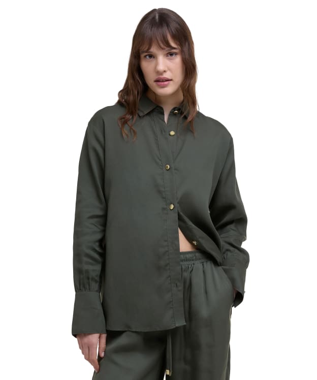 Women's Barbour International Clara Shirt - Envy