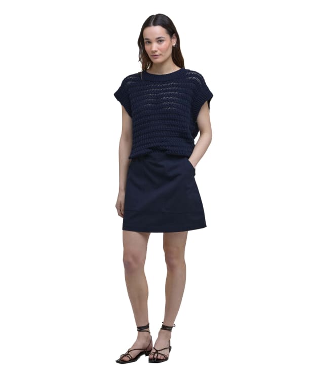 Women's Barbour Cary Mini Skirt - Navy
