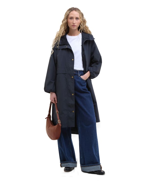Women's Barbour Naboo Showerproof Jacket - Dark Navy