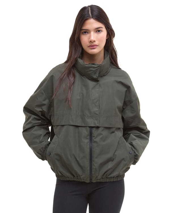 Women's Barbour International Lolita Showerproof Jacket - Envy