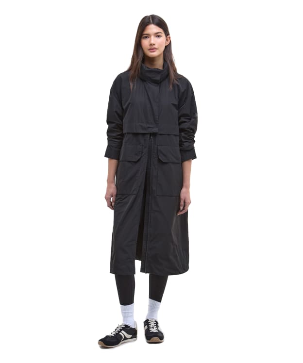 Women's Barbour International Roxanna Showerproof Jacket - Black