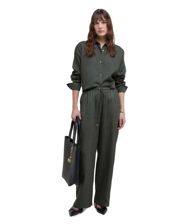 Women's Barbour International Clara Trousers - Envy