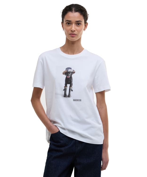 Women's Barbour Woodrow T-Shirt - White