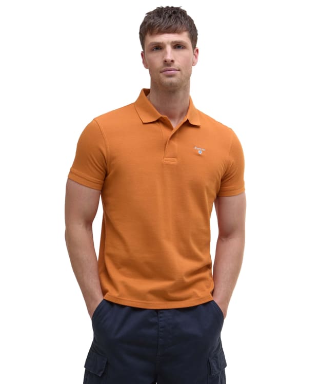 Men's Barbour Sports Polo 215G - Sunset Haze