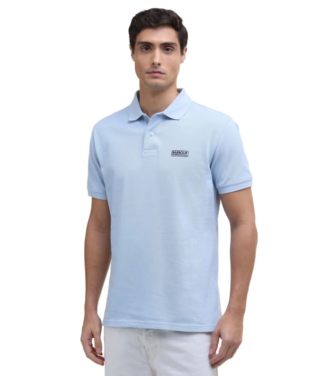 Men's Barbour International Essential Polo - Heritage Blue