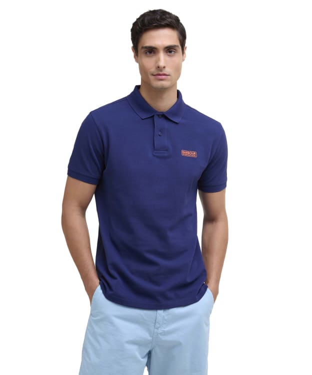 Men's Barbour International Essential Polo - Pigment Navy