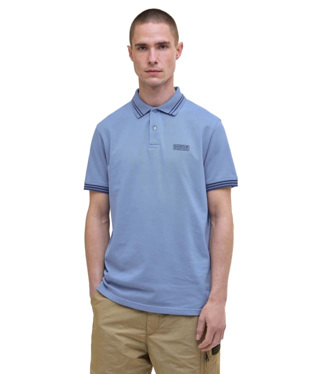 Men's Barbour International Calibrated Polo Shirt - Manor Blue