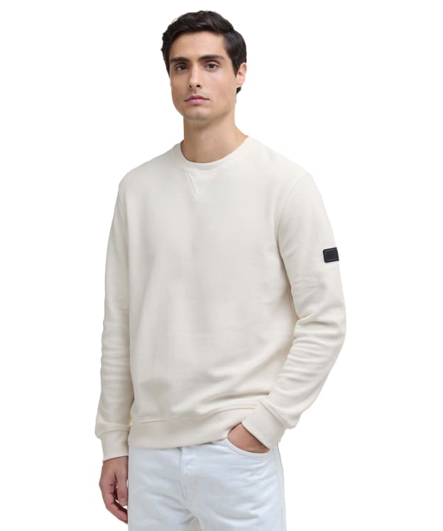 Men's Barbour International Wrightson Sweatshirt - Whisper White