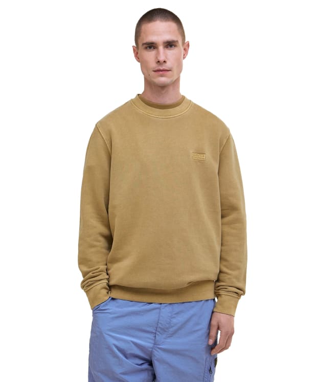 Men's Barbour International Perkins Garment Dyed Sweatshirt - Trench