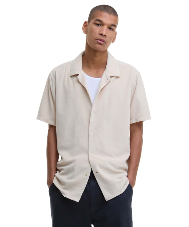 Men's Barbour Rothbury Shirt - Oatmeal