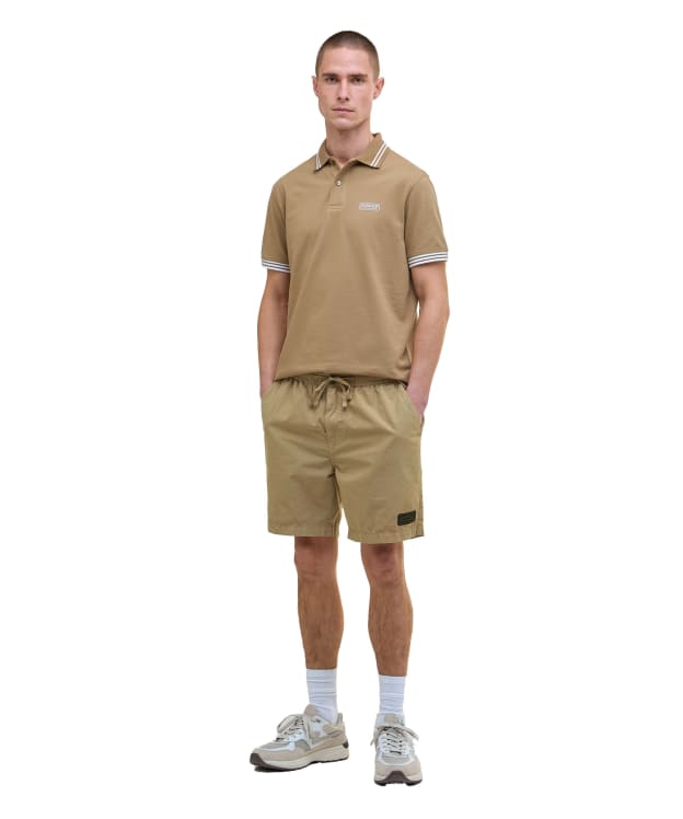 Men's Barbour International Buckley Garment Dyed Shorts - Trench