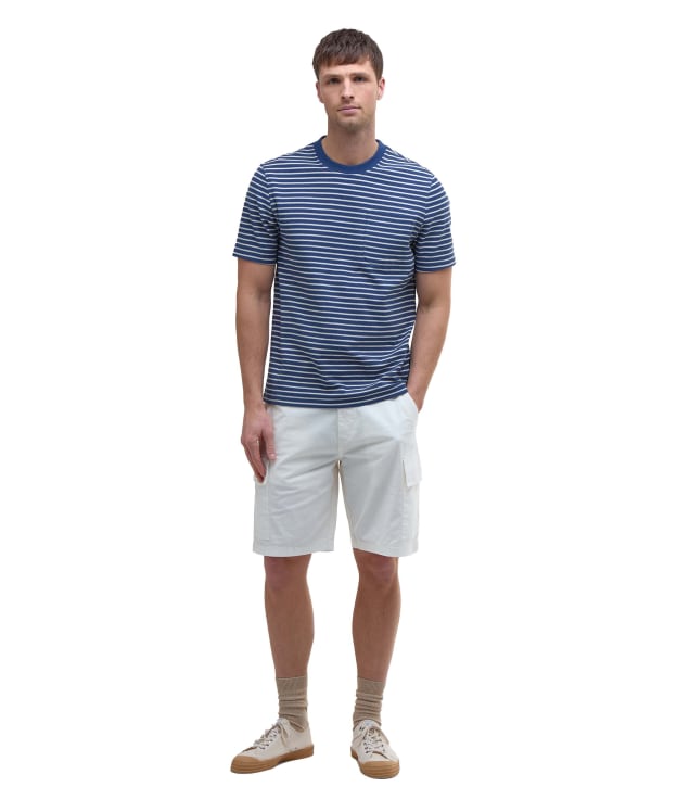 Men's Barbour Twill Cargo Short - Whisper White