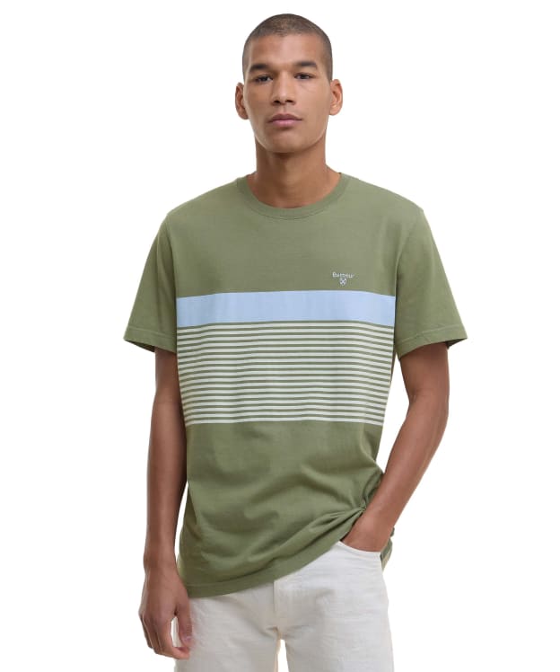 Men's Barbour Braeside T-Shirt - Light Moss