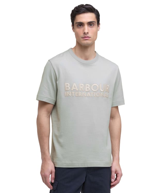 Men's Barbour International Otis Graphic T-Shirt - Mineral Grey