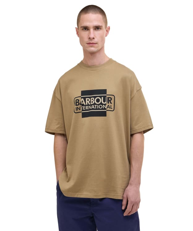 Men's Barbour International Divide Graphic T-Shirt - Trench