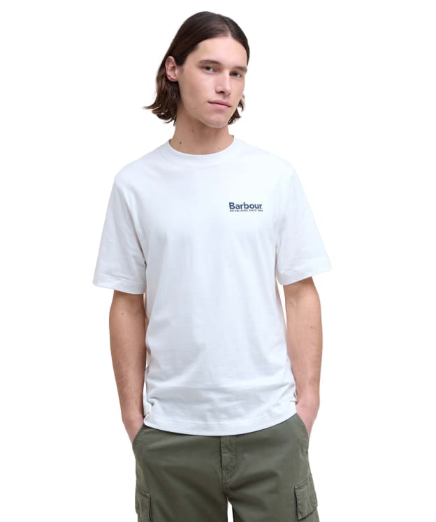 Men's Barbour Moonwell T-Shirt - Whisper White