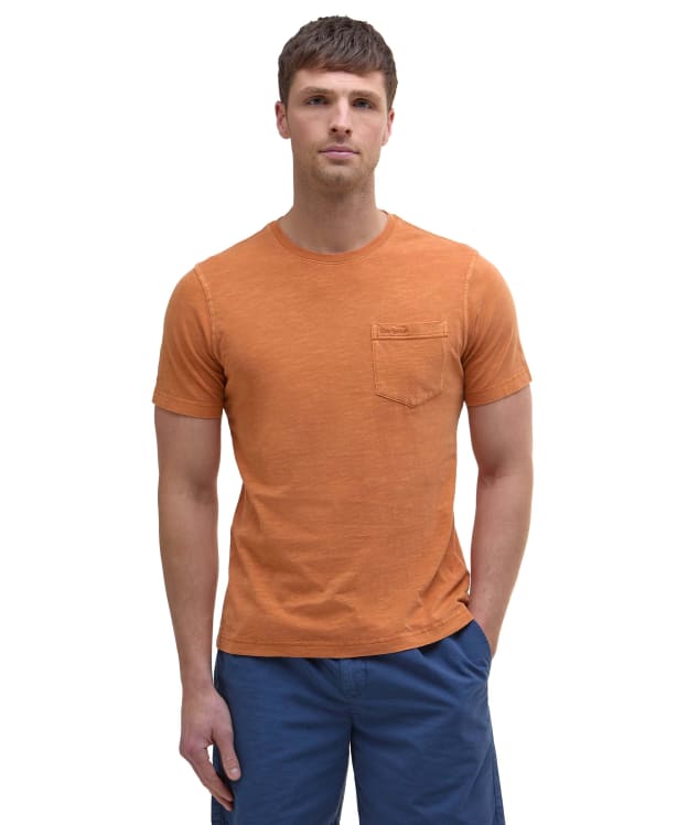 Men's Barbour Pigment Dyed Slub T-Shirt - Sunset Haze