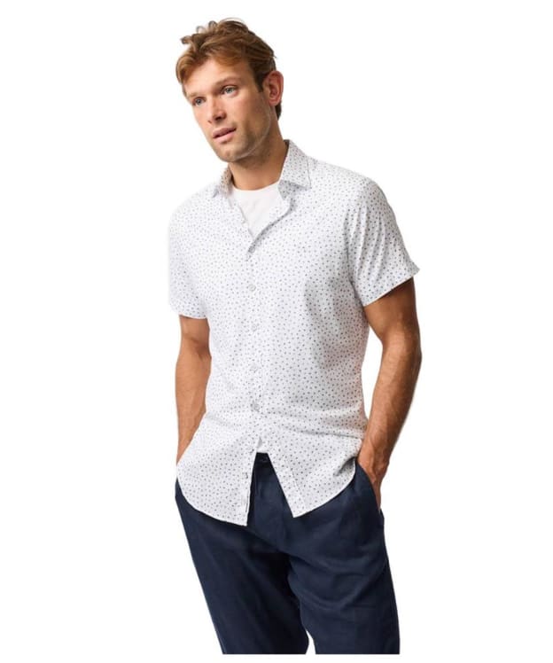 Men's Rodd & Gunn Raview Short Sleeve Shirt - White
