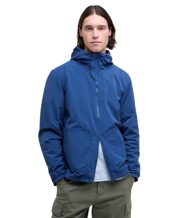 Men's Barbour Riverdale Showerproof Jacket - Dark Denim