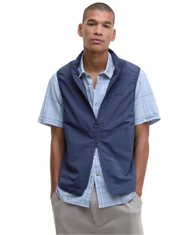 Men's Barbour Rye Lightweight Gilet - Dark Denim