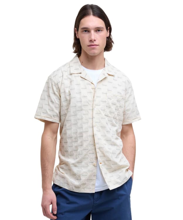 Men's Barbour Saunton Shirt - Whisper White