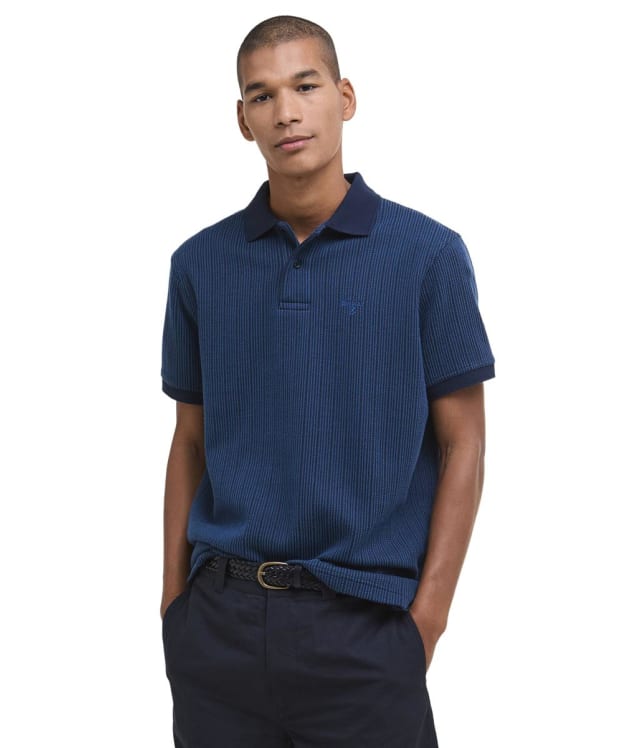 Men's Barbour Harworth Tailored Fit Polo Shirt - Navy