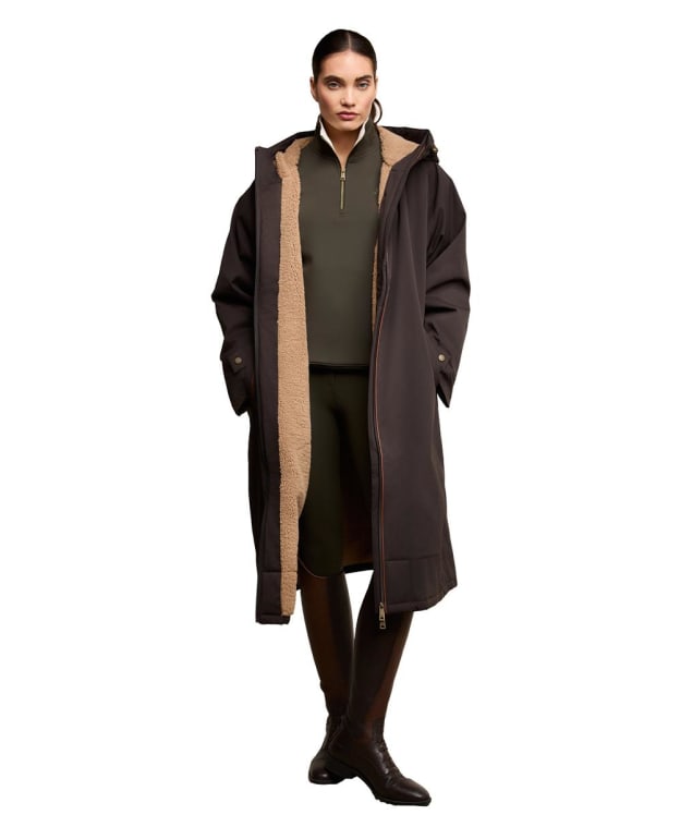 Women's Holland Cooper One-Size Waterproof Coat - Chocolate