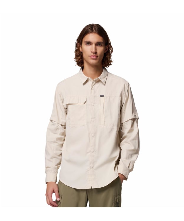 Men’s Columbia Skien Valley™ Long Sleeve Shirt - Dark Stone