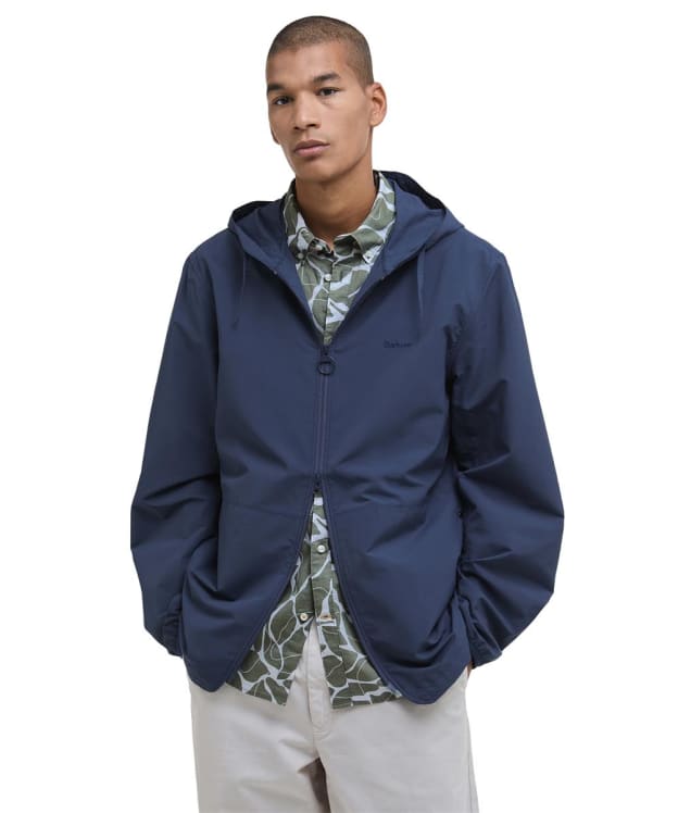 Men's Barbour Newhill Showerproof Jacket - Dark Denim
